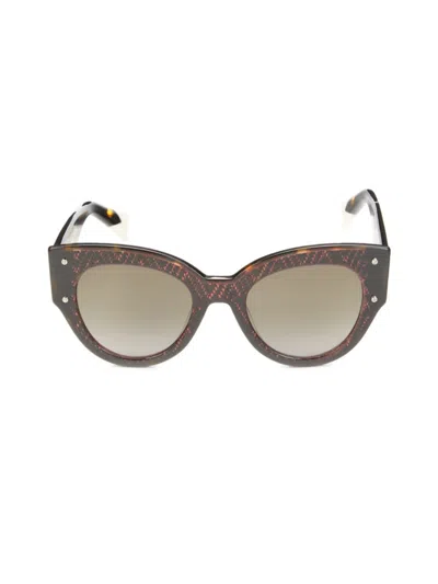 Missoni Women's Mis 0063 51mm Cat Eye Sunglasses In Havana