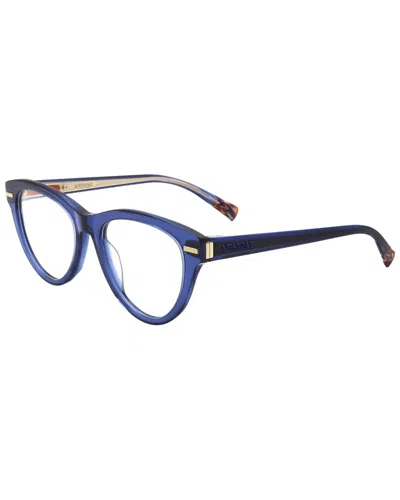 Missoni Women's 51mm Optical Frames In Blue