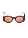Missoni Women's 51mm Oval Sunglasses In Brown