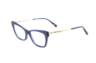 MISSONI WOMEN'S 52 MM BLUE EYEGLASSES MIS0045-PJP-52