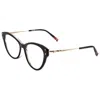Missoni Bicolor Acetate Frames In Black