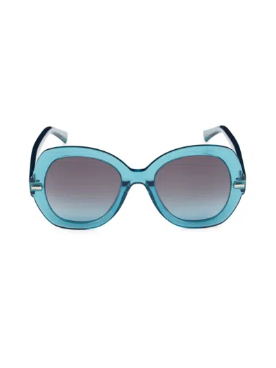 Missoni Women's 52mm Round Sunglasses In Teal