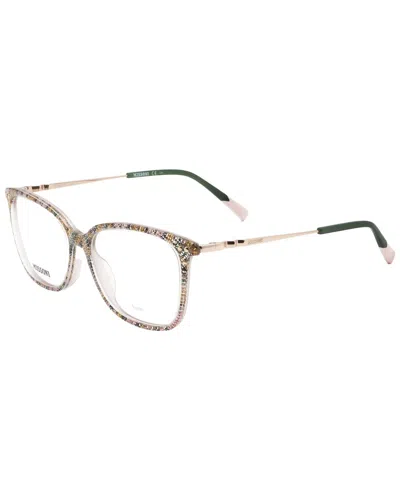 Missoni Women's 53mm Optical Frames In Transparent