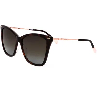 Missoni Women's 56 Mm Grey Sunglasses In Brown