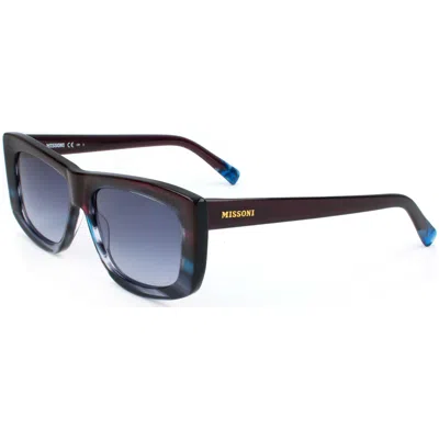 Missoni Women's 56 Mm Grey Sunglasses In Blue