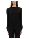Missoni Zigzag Pattern Crew Neck Sweater In Black