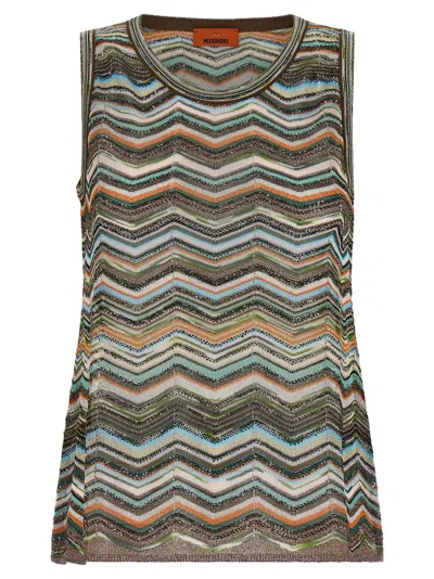 Missoni Women's Chevron Workmanship Top In Multicolor