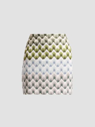 Missoni Women's Dégradé Lace Mini Skirt In Multi