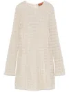 Missoni Short Dress With Long Sleeves And Unique Construction