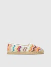 Missoni Chevron-pattern Espadrilles In Multi