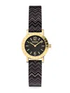 MISSONI WOMEN'S ESTATE 27MM STAINLESS STEEL & LEATHER STRAP WATCH