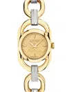 Missoni Gioiello Chain Bracelet Watch In Two Tone Gold