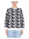 Missoni Vintage Jacquard Oversized Wool Sweater In Multicolour
