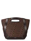 MISSONI WOMEN'S LOGO TOTE SHOPPING BAG
