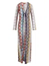 Missoni Geometric Print Sheer Beach Cover Up
