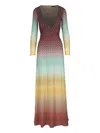 Missoni Women Long Dress In Multi