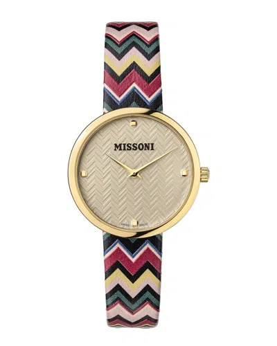 Missoni Women's M1 Watch In Gold