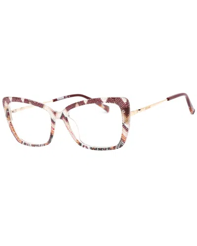 Missoni Women's Mis 0028 54mm Optical Frames In Purple