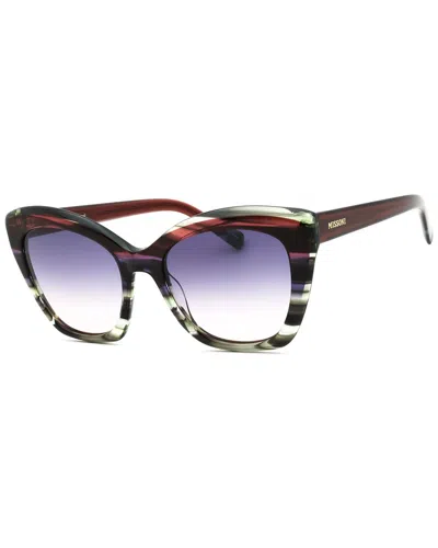 Missoni Women's Mis 0112/s 54mm Sunglasses In Purple