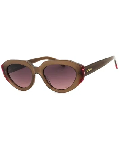Missoni Women's Mis 0131/s 53mm Sunglasses In Brown