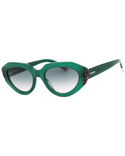 Missoni Women's Mis 0131/s 53mm Sunglasses In Green