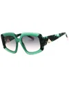 Missoni Women's Mis 0152/s 54mm Sunglasses In Green
