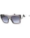 Missoni Rectangular-frame Sunglasses In Transparent