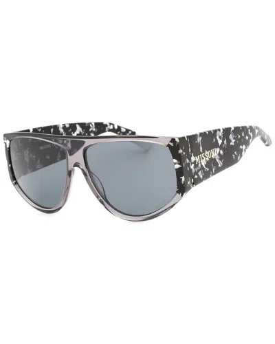 Missoni 61mm Flat Top Sunglasses In Black