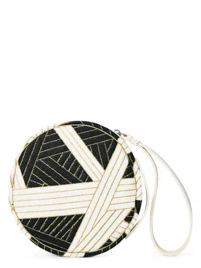 Missoni Women's Nastri Round Beauty Clutch Bag In Black