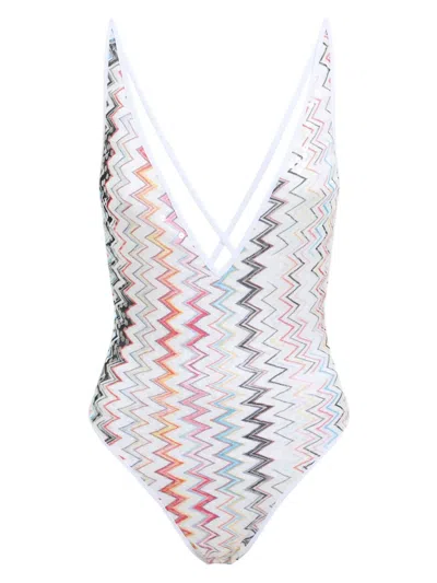 Missoni Women's One Piece Swimsuit | Size It 42 | Mc22sp03br012v Color Sm9qg