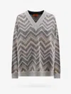 Missoni Women Oversized Sweater With Zig Zag Pattern