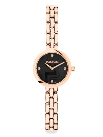 Missoni Women's Petite 25mm Rose Goldtone Stainless Steel Bracelet Watch In Metallic