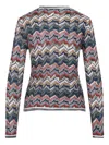 Missoni Womens Multicolor Tones Chevron V-neck Knit Cardigan In Multi