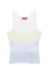 Missoni Chevron-pattern Tank Top