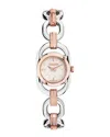 Missoni Gioiello Chain Bracelet Watch Woman Wrist Watch Multicolored Size Onesize Stainless
