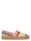 Missoni Zig Zag Knitted Espadrilles In Multiple Colors