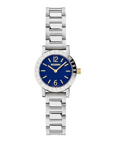 Pre-owned Missoni Womens  Estate Stainless Steel 27mm Bracelet Fashion Watch