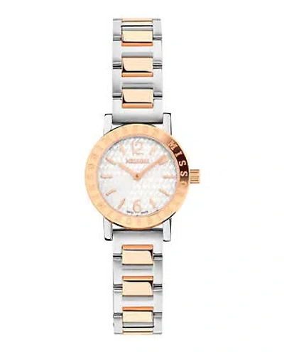 Pre-owned Missoni Womens  Estate Two Tone 27mm Bracelet Fashion Watch