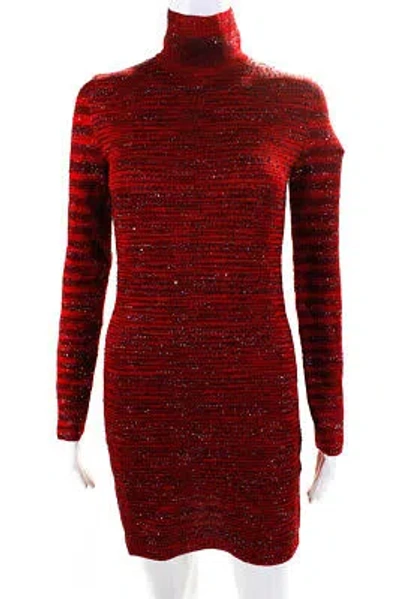 Pre-owned Missoni Womens Short Dress - Red Size 38
