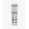 Missoni Zigzag Wide-leg Trousers In Multi