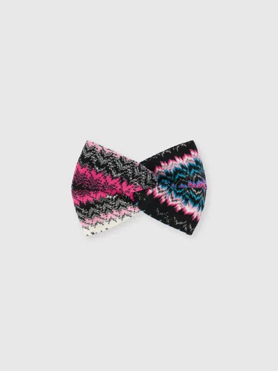 Missoni Wool And Viscose Headband In Multicoloured