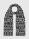 Missoni Wool And Viscose Scarf In Multicoloured