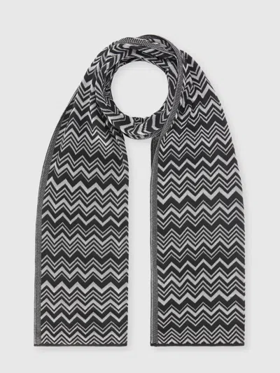 Missoni Wool And Viscose Scarf In Multicoloured