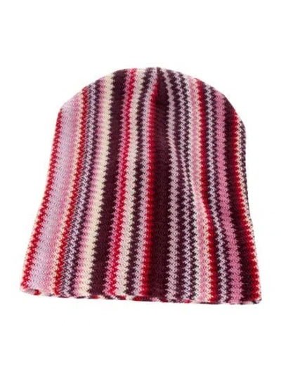 Pre-owned Missoni Wool Beanie In Multi