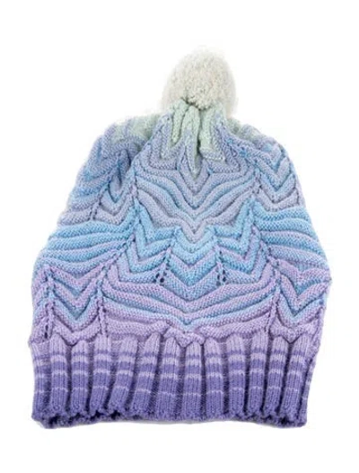Pre-owned Missoni Wool Beanie In Multi