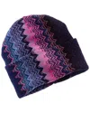 Missoni Wool-blend Beanie In Multi