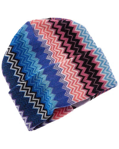 Missoni Wool-blend Beanie In Multi