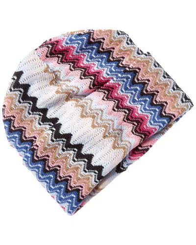 Missoni Wool-blend Beanie In Multi