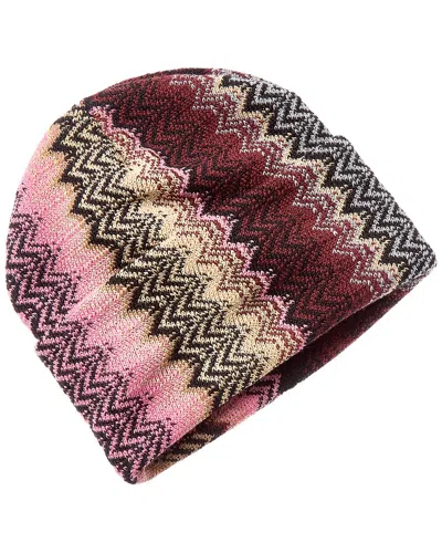 Missoni Wool-blend Beanie In Multi