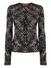 Missoni Artisanal Knit Cardigan Unique Construction In Multi